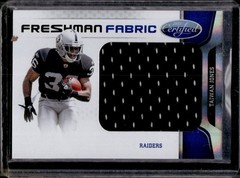 Taiwan Jones 2011 Panini Certified #254 Freshman Fabric Jersey Blue /50