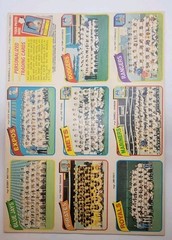 1980 Topps Uncut Baseball Team Photo Sheet All MLB Teams Ricky Henderson RC Year