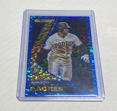 Juan Soto 2023 Topps Black Gold Blue Retail Exclusive Foil #BG-24 PADRES
