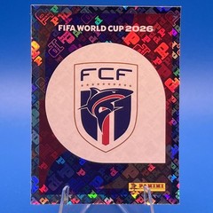 Panini FIFA World Cup 2026 Cape Verde Team Logo CPV 1 Parallel Holo Sticker