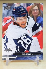 2023-24 Upper Deck Base #190 Nic Dowd — Washington Capitals