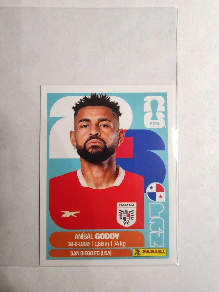 2026 Panini Fifa World Cup 26 — Anibal Godoy #PAN 11 Sticker Panama