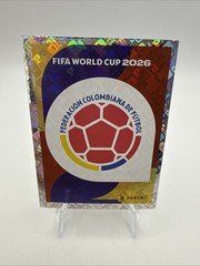 Panini Fifa World Cup 2026 Sticker Columbia Team Badge Foil Holo COL 1