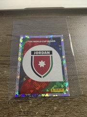Panini FIFA World Cup 2026 Jordan JOR 1 Holo Foil Team Logo Sticker🔥
