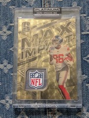 2020 Panini Spectra Darius Slayton Gold 1/1 NFL Shield RARE giants