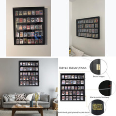 35 Tarjetas Vitrina Exhibicion Beisbol Futbol Hockey Coleccionables Deportivas