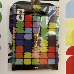 Mini World Cup Trophy Pin Official 2026 FIFA World Cup Licensed