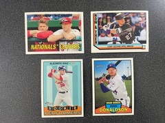 2016 Topps Heritage High Number Inserts Combos Rookie Perf Now&Then Award Pick
