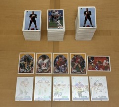 1991 Upper Deck Football Complete Set (1-500) — PLUS Inserts & 280 Dupes NRMT+