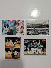 1989-1990 World Series Photo Cards