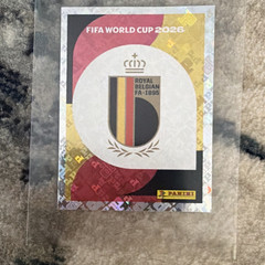 Panini FIFA World Cup 2026 Belgium Team Crest/Logo Sticker BEL 1