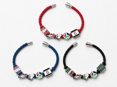 2026 FIFA World Cup USA Canada Mexico Host Nations Bracelet Set Small 8”
