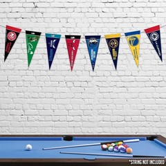NBA Basketball Complete 4″ X 9″ Felt Mini Pennant League Set (Includes ALL Teams