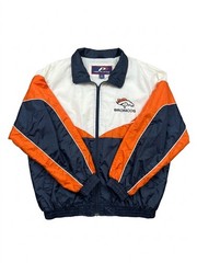 Vintage 90’s, Pro Player, NFL Denver Broncos, Football Windbreaker, Large, L