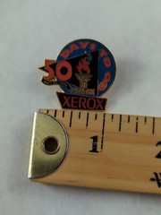 Xerox Countdown To Atlanta 1996 Olympics Pin, 50 Days, May 30, 1996
