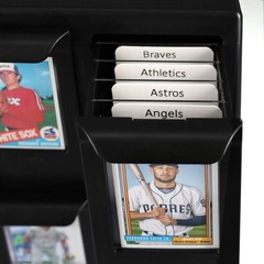 BCW Card Box Bin 6 Drawers Hold 1000+ Gaming / 700 Sports Cards Plastic Catalog