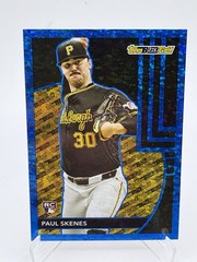 2024 Topps Update Series — Paul Skenes Black Gold Blue Rookie BG-17 Pirates