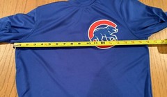 Chicago Cubs Anthony Rizzo Majestic Shirt, No Size-See Pics For Measurements