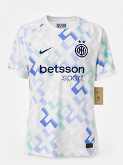 Nike Inter Milan 2025/26 Away Jersey White Betsson Sport Mens M NWT