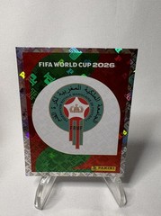 MOROCCO 2026 Panini FIFA World Cup Sticker FOIL Team Emblem #MAR1