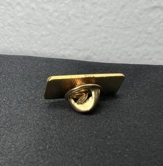 Vtg Portland Trail Blazers Rectangular Lapel Hat Pin 0.75” Basketball OR Oregon