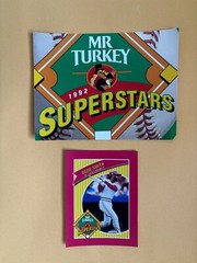 U Pick 1992 Mr. Turkey — Regular and Oversized promo — tough oddball food issue