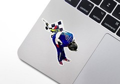 Kyle Busch Rowdy NASCAR Racing Sticker Waterproof Decal–Glossy Vinyl