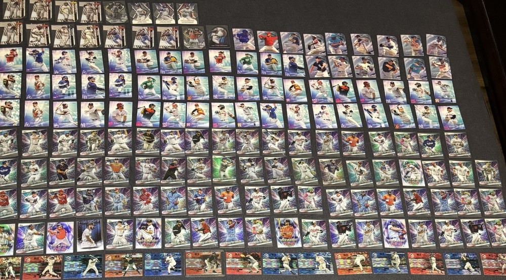 169 Modern MLB Stars, Rookies, Inserts & Parallels Baseball Card Lot