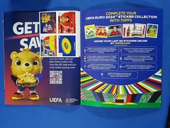 Topps Euro 2024 Germany Empty Album + 686 Stickers + Starter Pack Tin NO GOLD SP