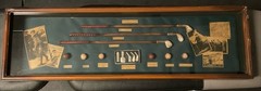 Vintage The History of Golf Shadow Box Long Rectangular See Pictures