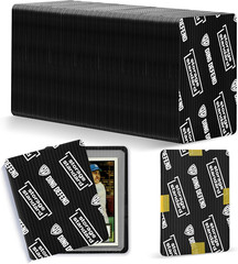 Ding Defend 110-Pack Trading Card Protector Shipping — 3.5 X 4.5 Inch Black