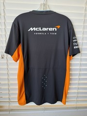 McLaren Formula 1 Jersey Shirt Men SZ Med Castore F1 Team Official Mesh Stretch