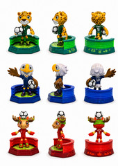 FIFA World Cup 2026 Official Mascot Figurine 6cm 3-Piece Set