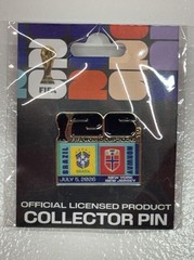 Official Fifa World Cup Lapel Match Pin Brazil VS Norway 2026 7/5/26 Game Day