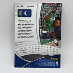 2020-21 Panini Spectra Asia Prizm Parallel #76 TIM HARDAWAY JR Dallas Mavericks