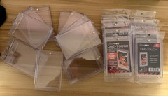 20 Ultra Pro Gold One-Touch Mixed 35pt 55pt Point Magnetic Card Holder Lot