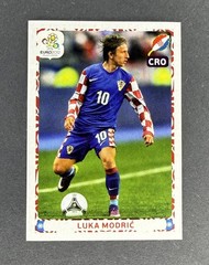 2012 Panini Luka Modric Euro 2012 sticker #395 in action Croatia