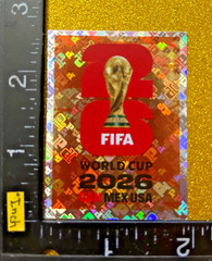 CANADA HOST COUNTRY EMBLEM FOIL PANINI STICKER FIFA WORLD CUP 2026 USA-MEX-CAN