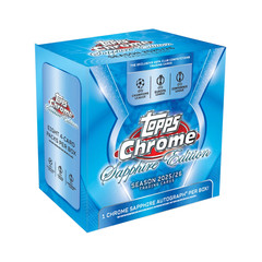 2025/26 Topps Chrome UCC Sapphire Hobby Box — Rip Live Only
