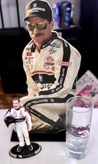 Dale Earnhardt Sr Lot revco 2004 NASCAR Ornament , Acrylic Cutout, #3 Shot Glass