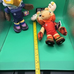 FIFA World Cup 2026 Mascot 8” Plush Lot (2) Canada Maple USA Clutch Jazwares NWT