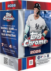 2026 TOPPS CHROME BASEBALL VALUE BLASTER BOX MLB Brand New Sealed Presale QTY