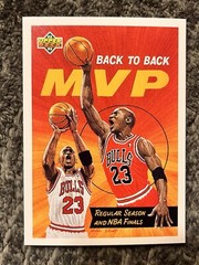 1992-93 Upper Deck — #67 Michael Jordan MVP REGULAR SEASON & FINALS