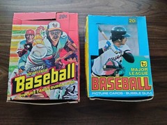 1978 And 1979 Topps Baseball Empty Display Boxes, Good Cond, see description