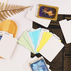 300 Pieces Trading Card Dividers, Blank Paper Card Dividers White Card Separator