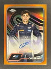 2024 Topps Chrome Formula 1 — Autographs Franco Colapinto #CAC-COL Orange /25