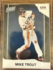 Mike Trout 2021 Panini Father’s Day #USA1 USA Baseball Card