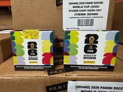 Panini FIFA World Cup 2026 Sticker Box 2 x Boxes Official — SAME DAY SHIPPING!!!