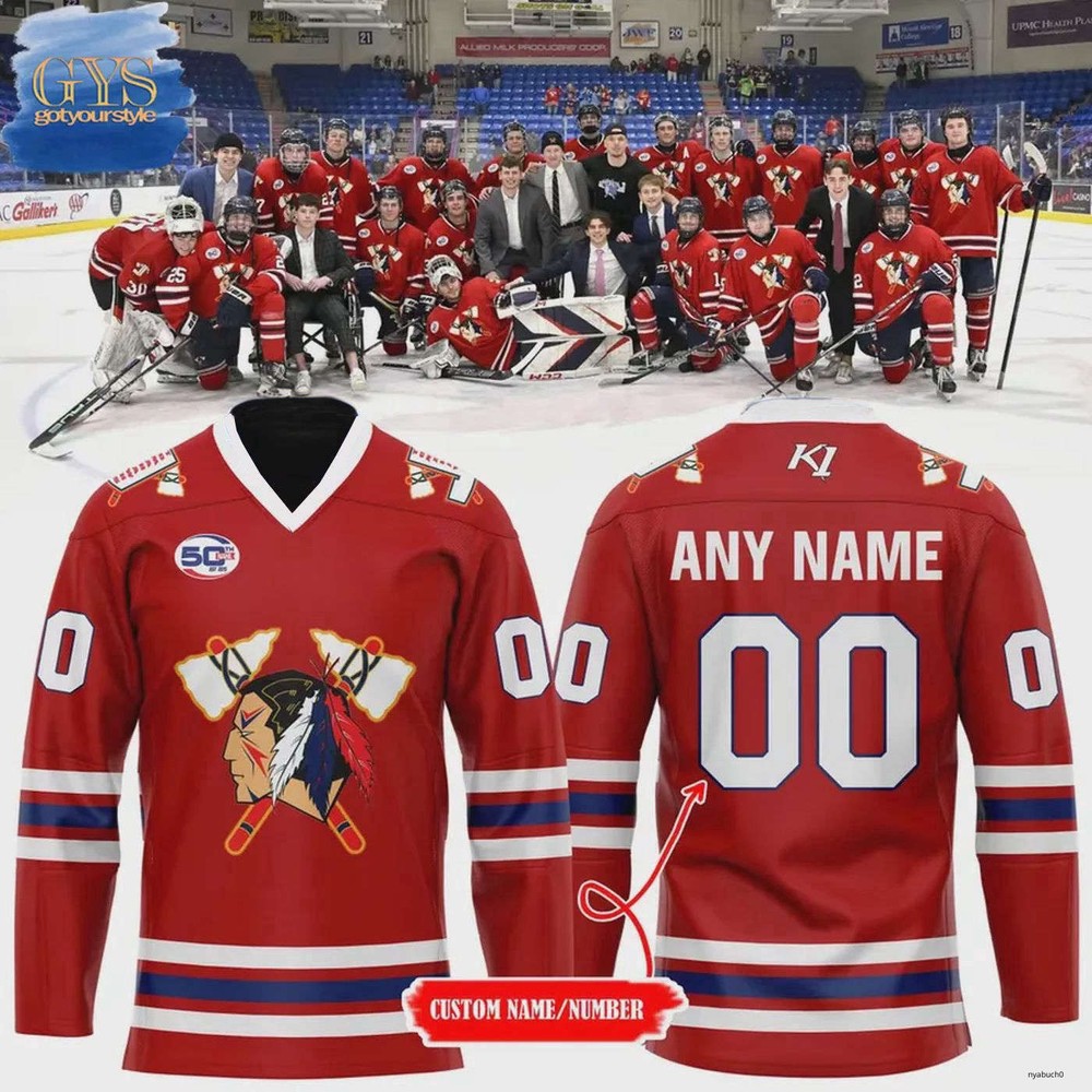 Personalized Johnstown Tomahawks 2025 End-Of-Year Hockey Shirt All Printed