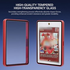 Graded Card Aluminum Slab Guard Box Bumper Metal Protector Case For 35PT 55PT